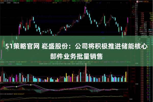 51策略官网 崧盛股份：公司将积极推进储能核心部件业务批量销售